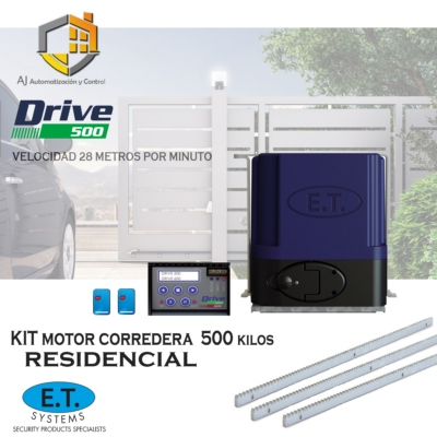 Kit de Motor Corredera DRIVE 500 ET SYSTEM