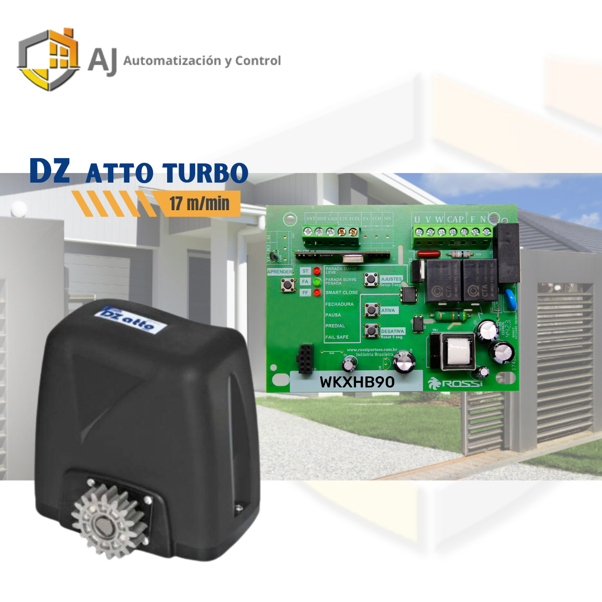 Motor Dz Atto Turbo Con Central