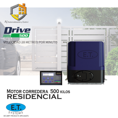 Motor Corredera con Central DRIVE 500 ET SYSTEM