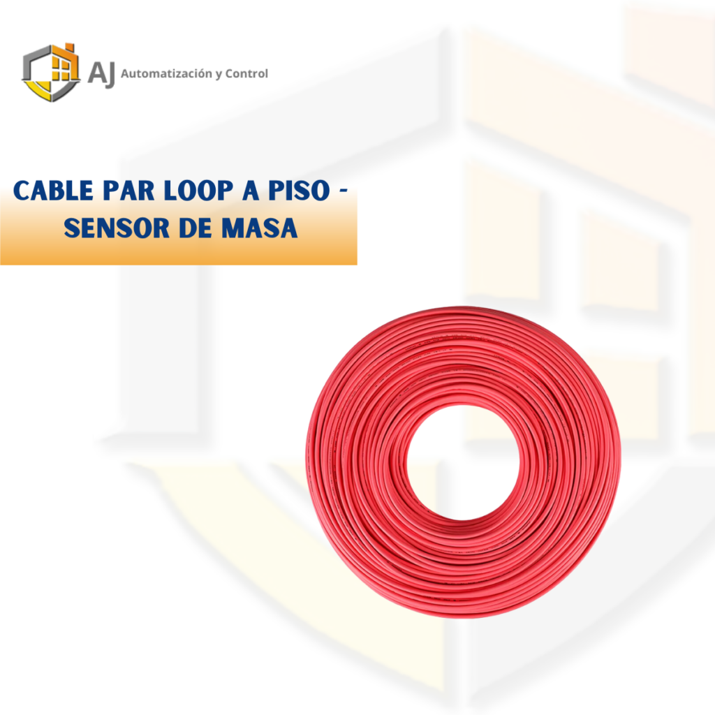 Cable para Loop a Piso - Sensor de Masa • AJ Automatización y Control